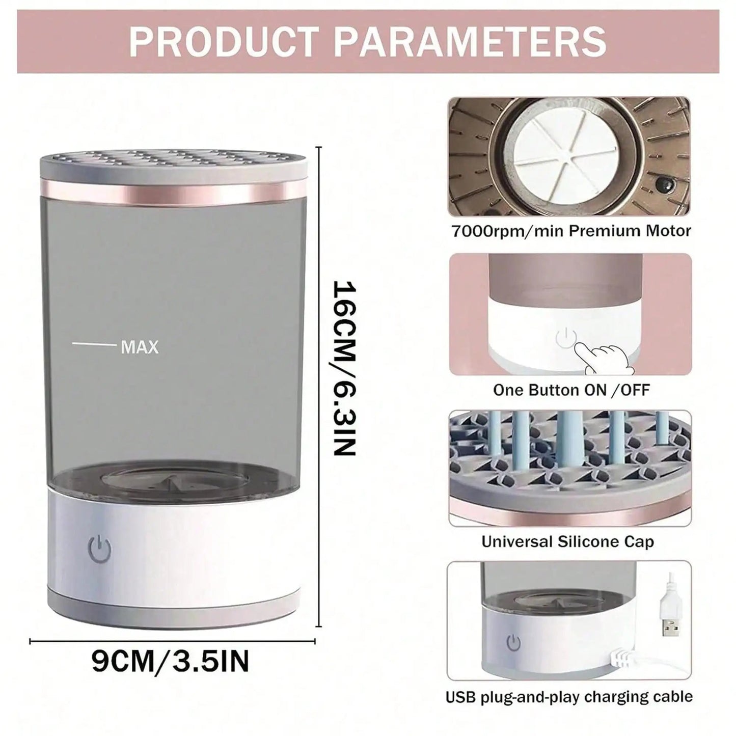 Electric Makeup Brush Cleaner Machine InoVGadgets Shop