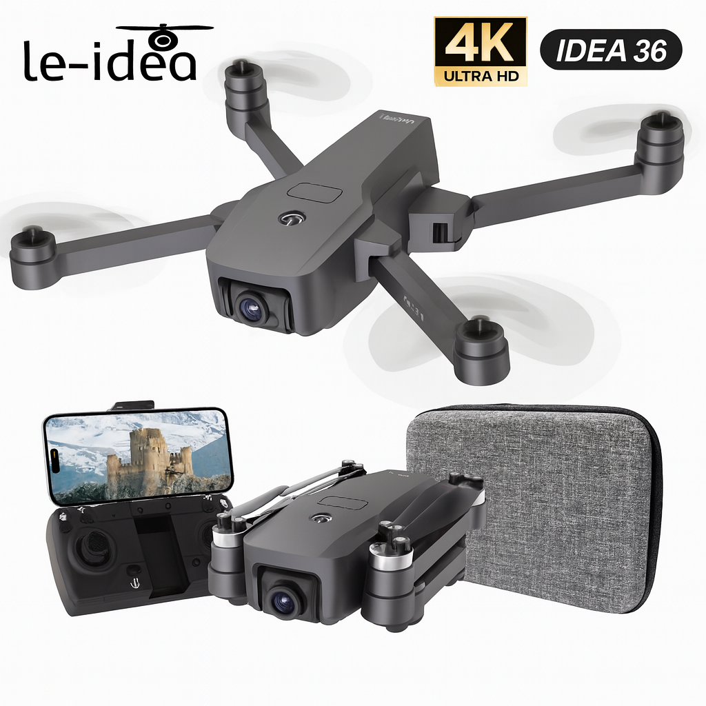 Drone GPS 4K TT36 Caméra Ultra HD WiFi 5G Télécommande Brushless