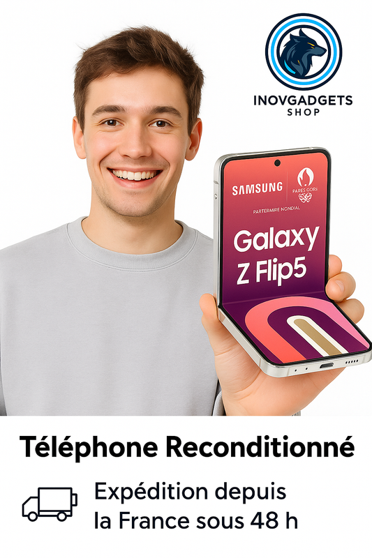 Samsung Galaxy Z Flip 5 5G Reconditionné Écran Pliable 8Go 256Go Android Débloqué