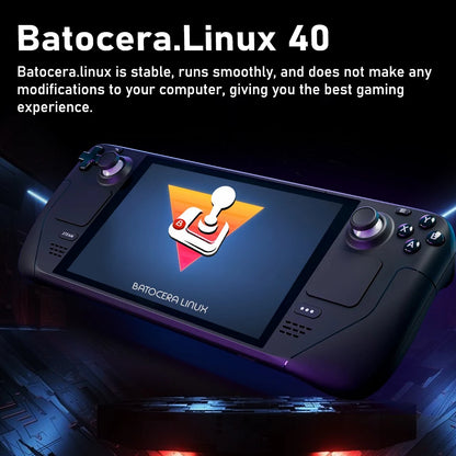 Carte de Jeu Steam Deck Batocera 40 avec 40000 Jeux Rétro Plug and Play
