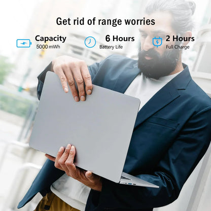 Ordinateur Portable Windows 11 Pro 12Go RAM 512Go SSD Écran 14 Pouces Rapide