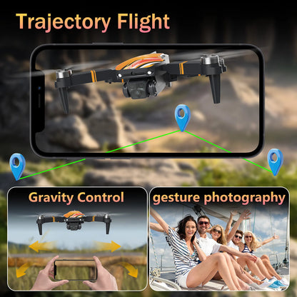 Mini Drone TT19 1080P HD Caméra Pliable avec Évitement d’Obstacles 270°