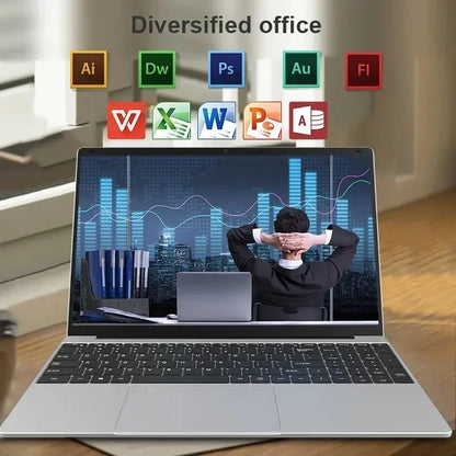 Laptop 15.6 Pouces Intel N5095 32Go 2To SSD Rapide Windows 11