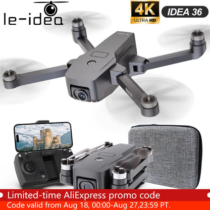 Drone GPS 4K TT36 Caméra Ultra HD WiFi 5G Télécommande Brushless