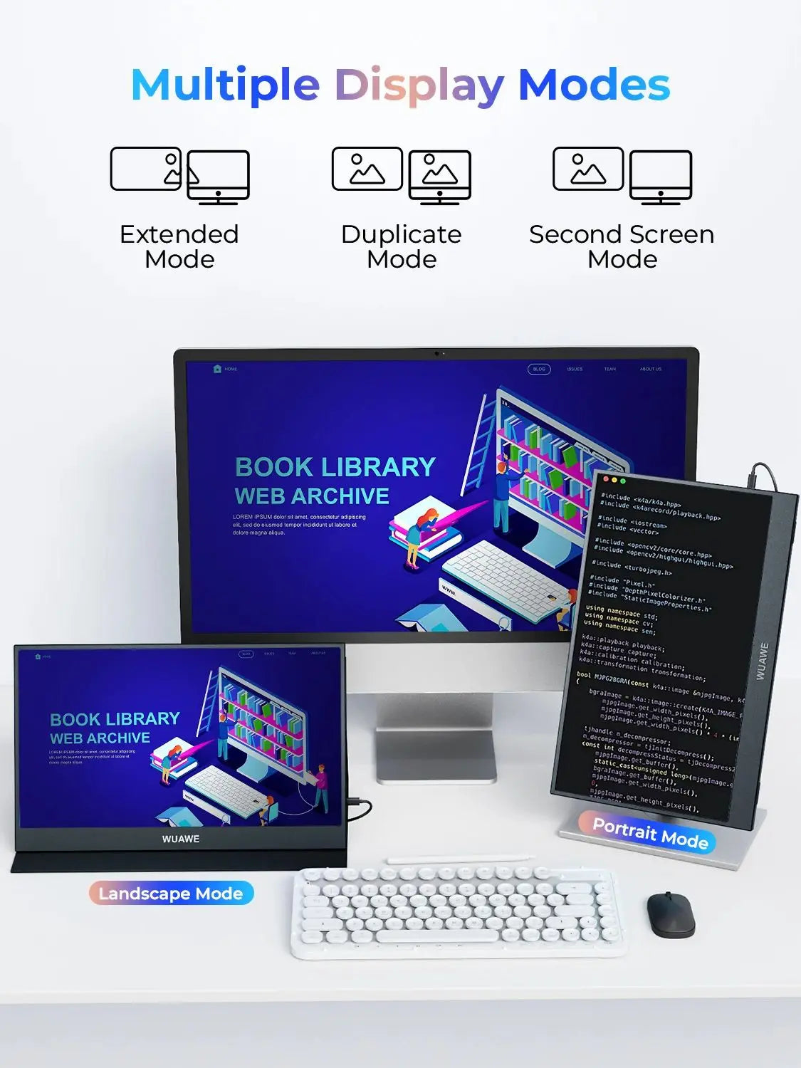 Écran Portable 15.6 Pouces Full HD IPS 1080P pour PC Laptop et Jeu